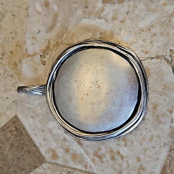 Premier Designs Jewelry - Premier Designs Signed Silver Tone Pendant Large